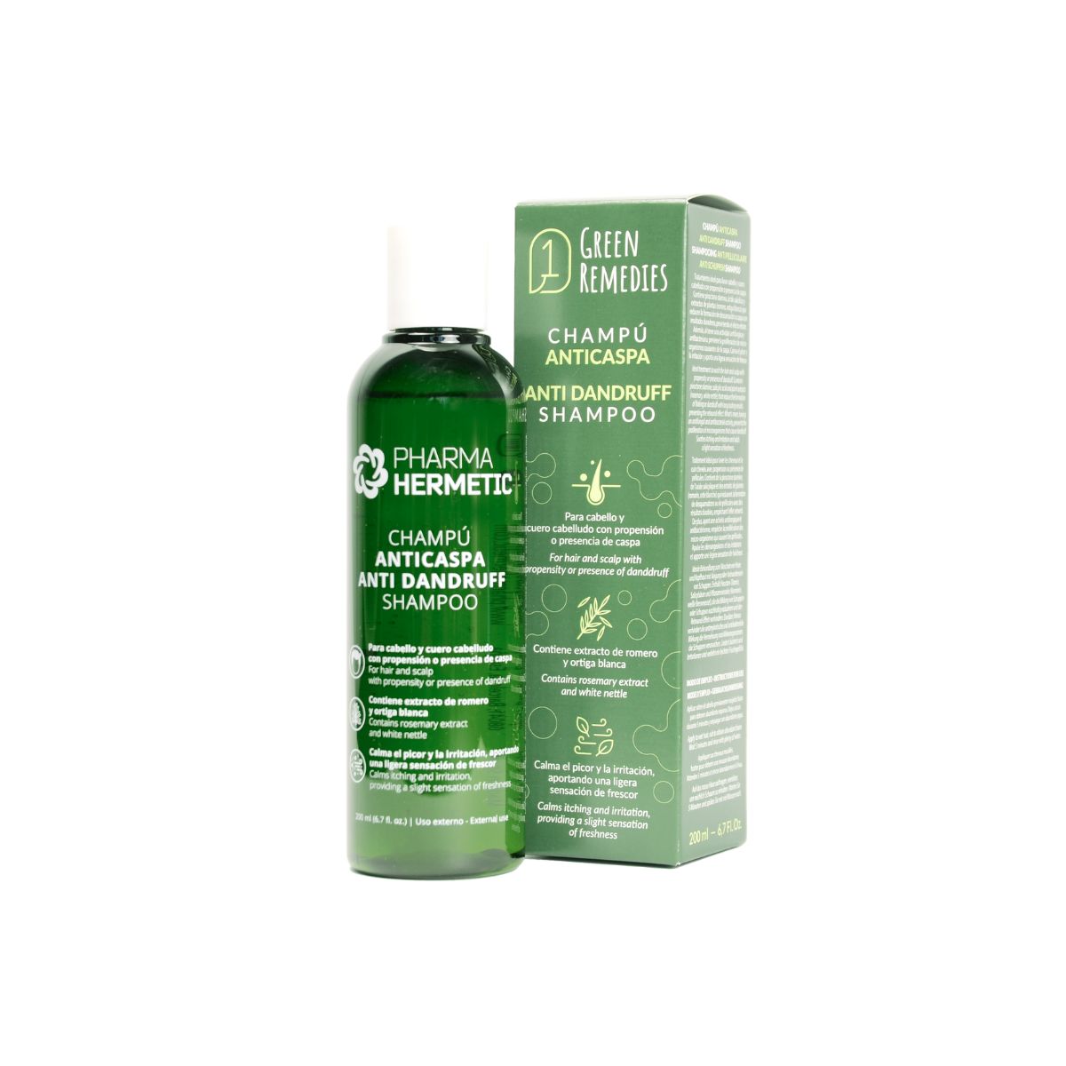 Anti Dandruff Shampoo - Green Remedies (200ml)