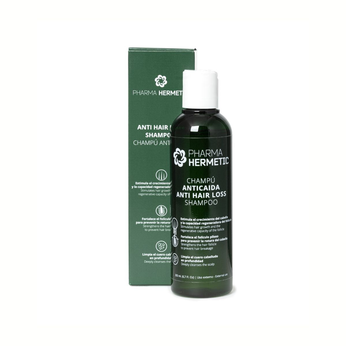 Anti Hair-Loss Shampoo - Green Remedies (200ml)